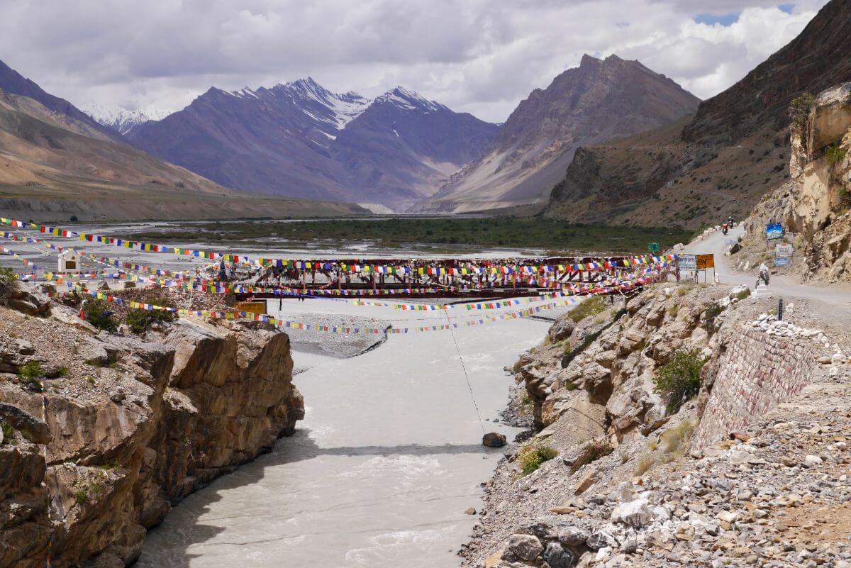 Spiti Valley bridge
